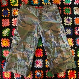 Vintage 90s Cargo Capris Baggy